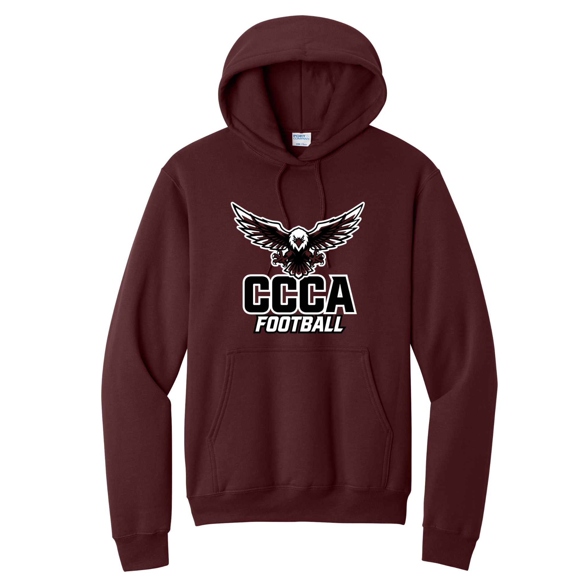 Clay County Christian Football Spirt Pack Hoodie
