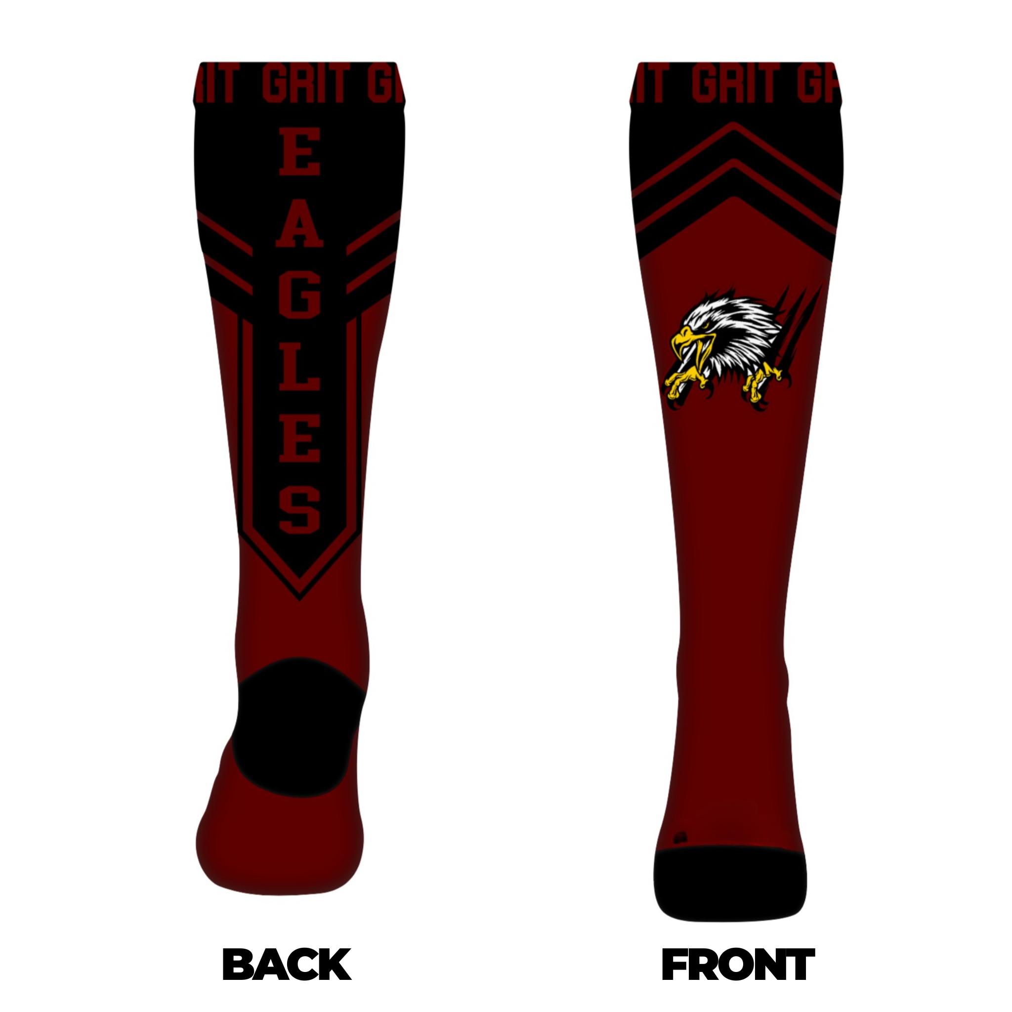 Clay County Christian Football Gameday Socks