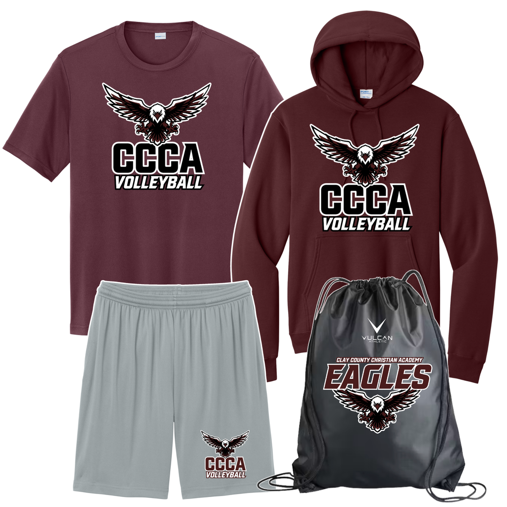 Clay County Christian Volleyball Spirt Pack Bundle