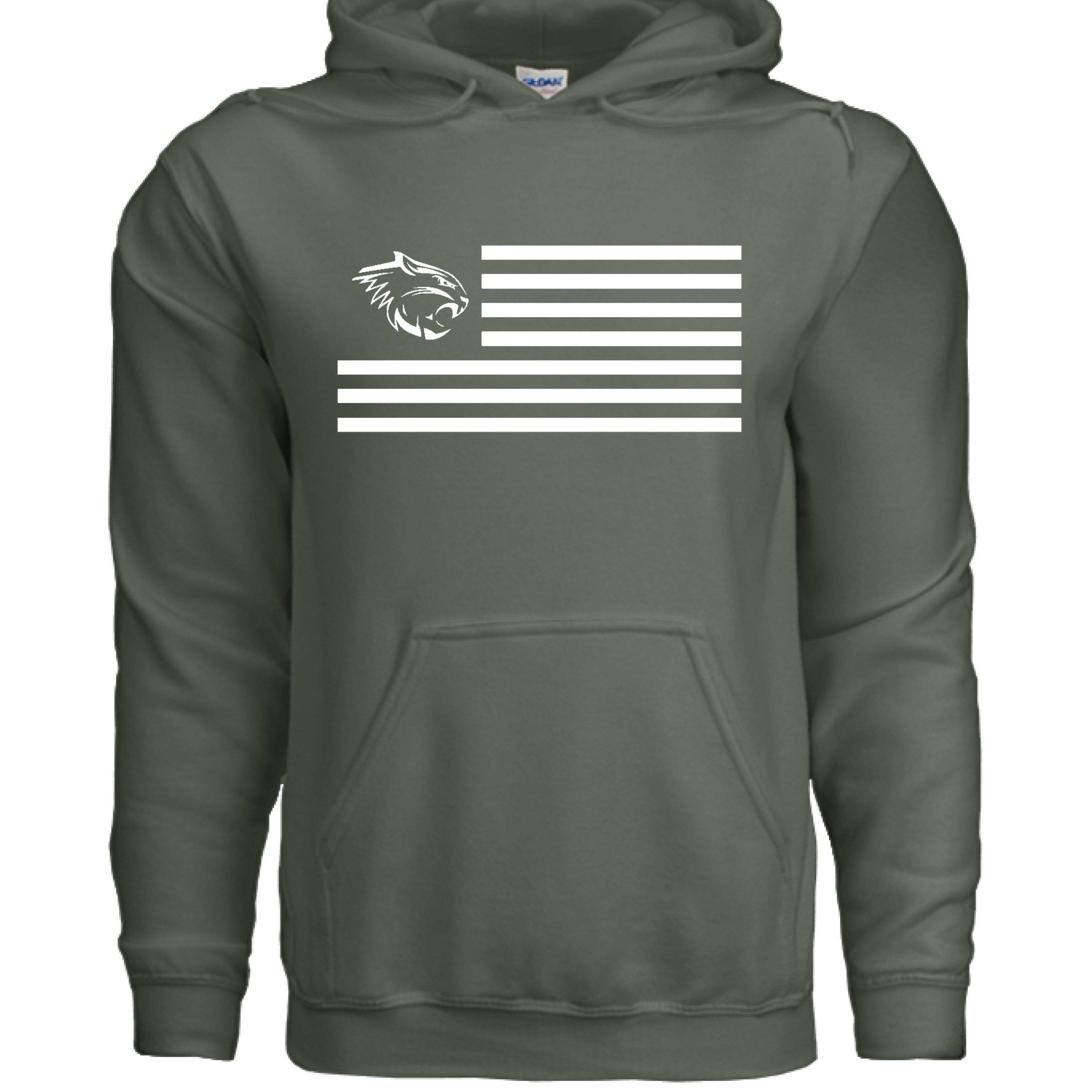 MILITARY GREEN - FRONT