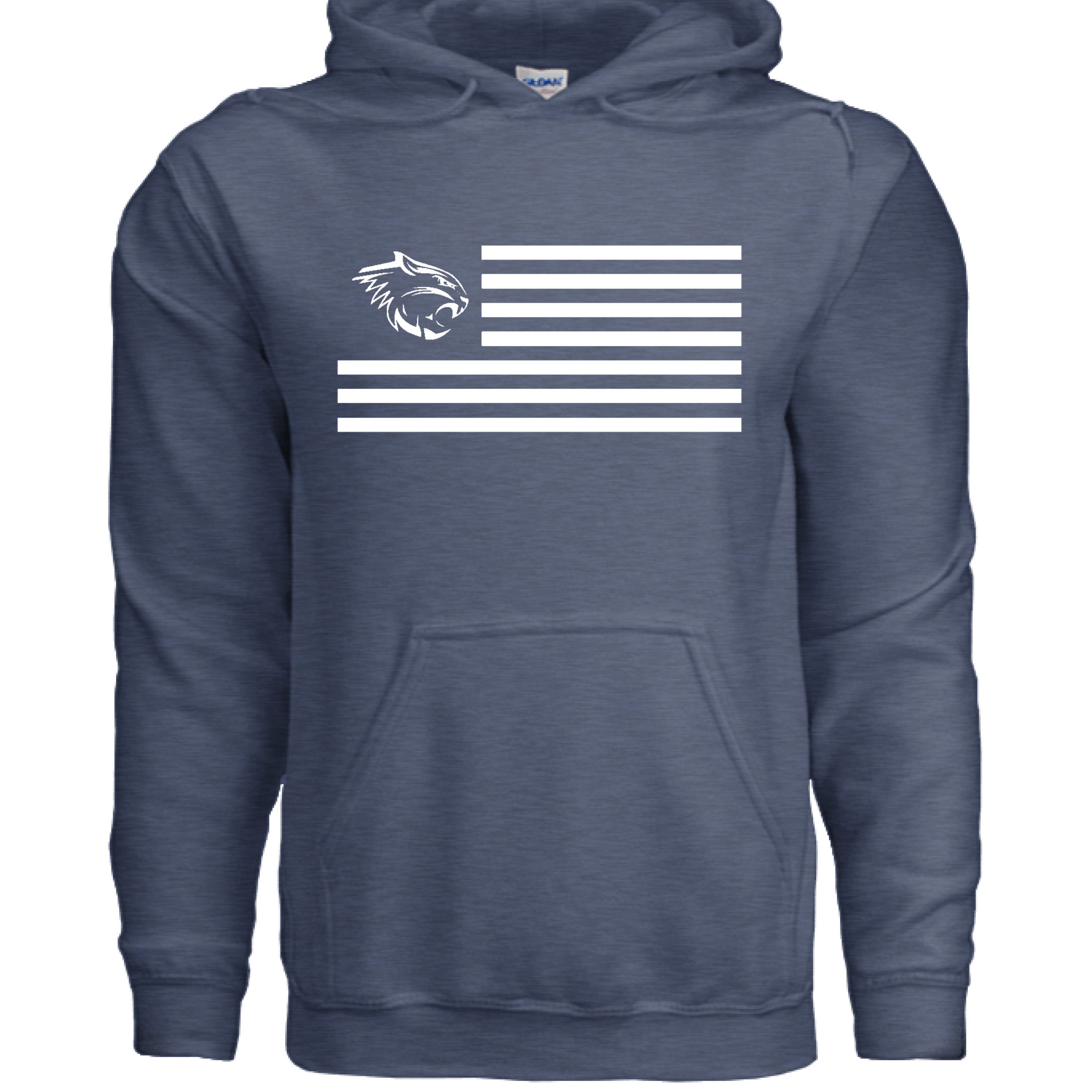 Heather Sport Dark Navy - FRONT