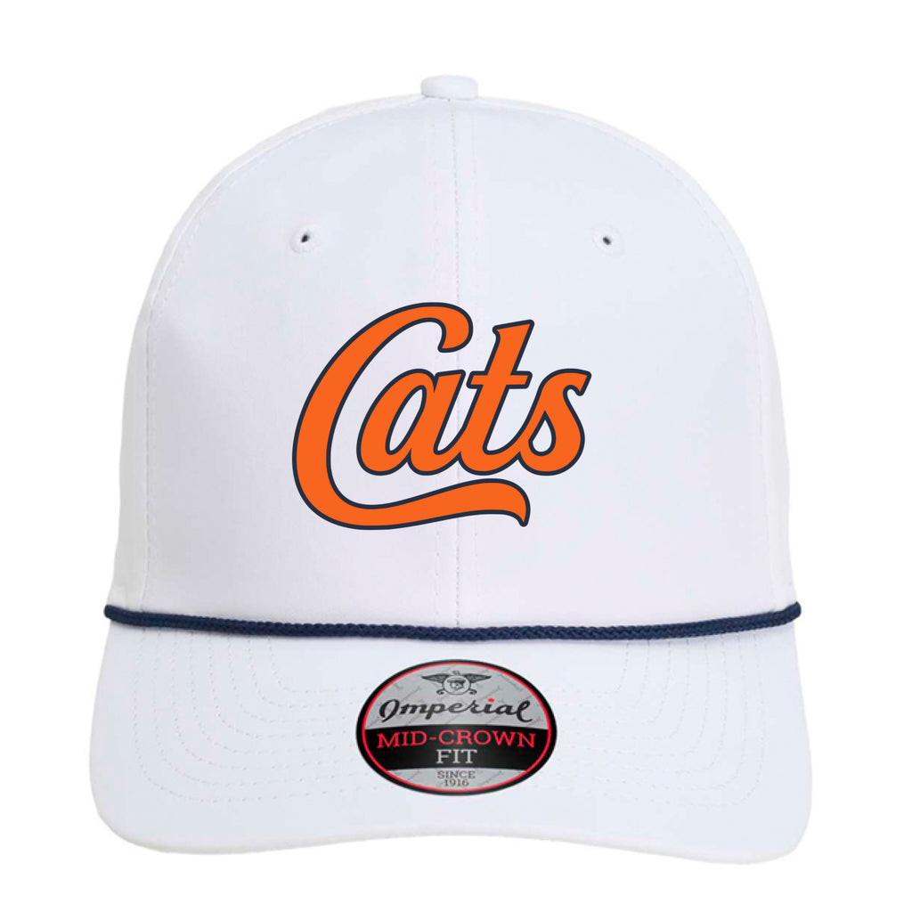 White/ Navy - FRONT
