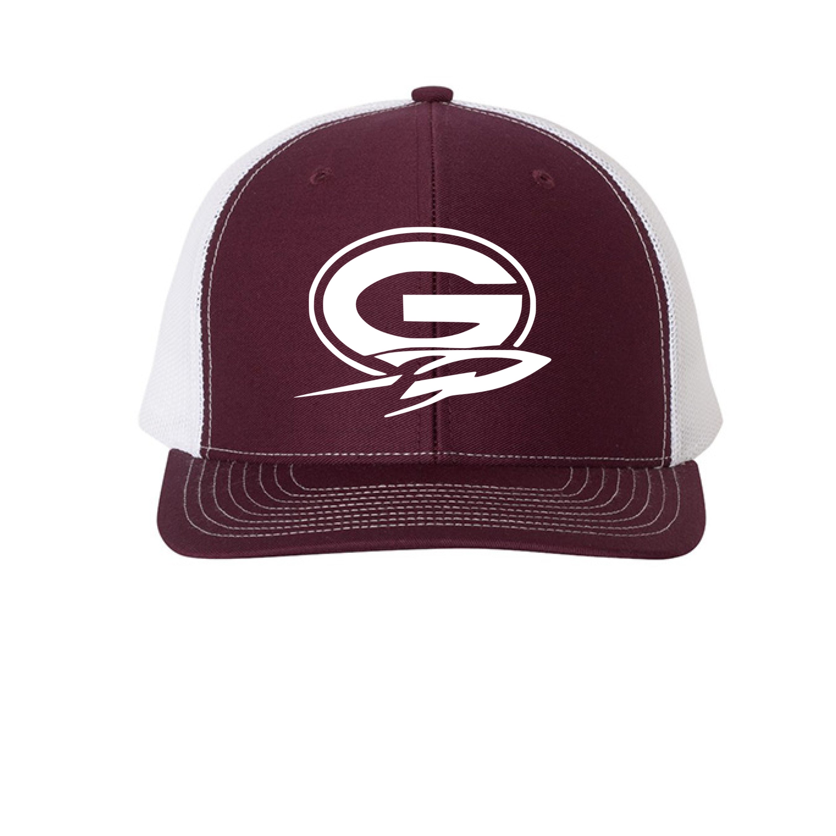Maroon/ White - FRONT