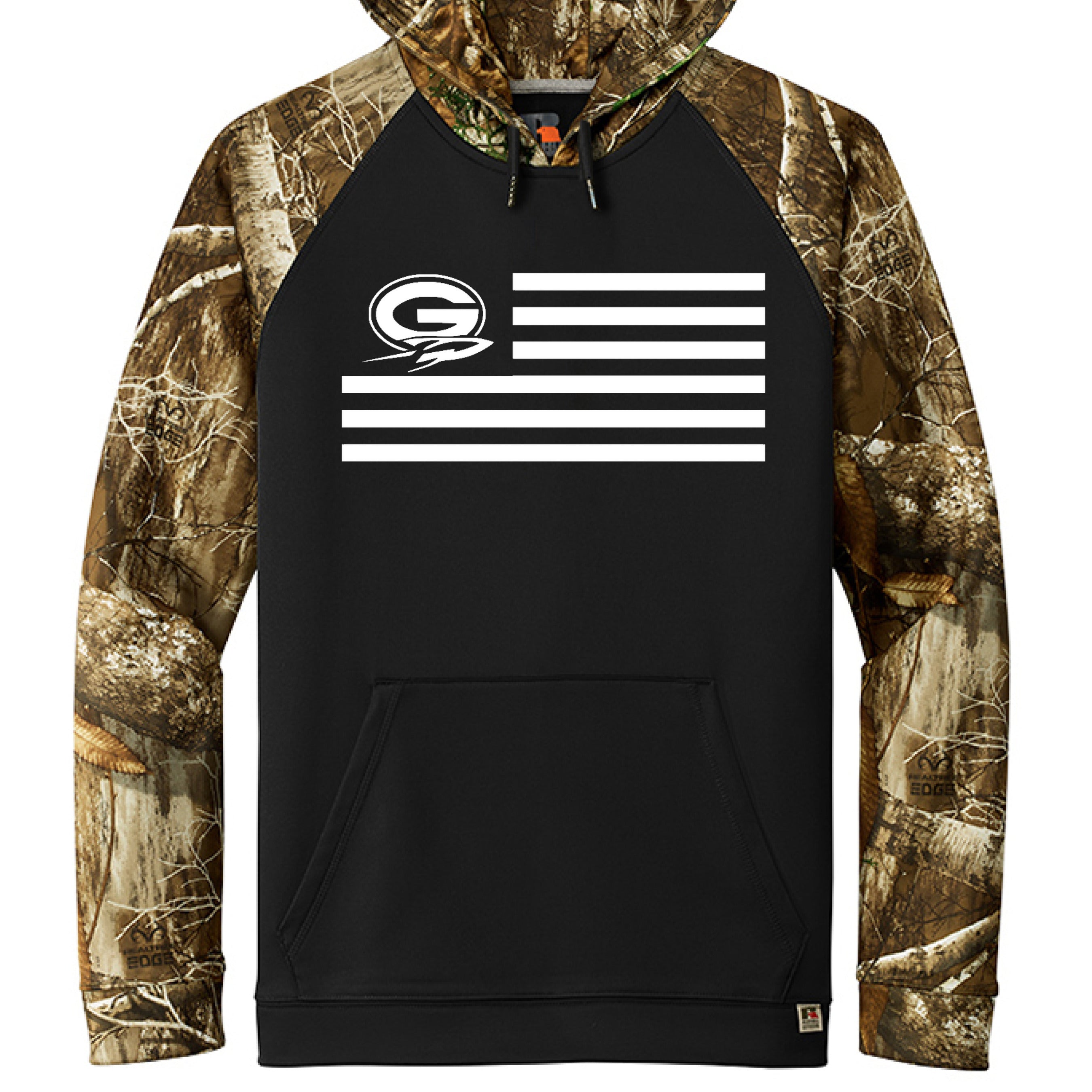Black/ Realtree Edge - FRONT