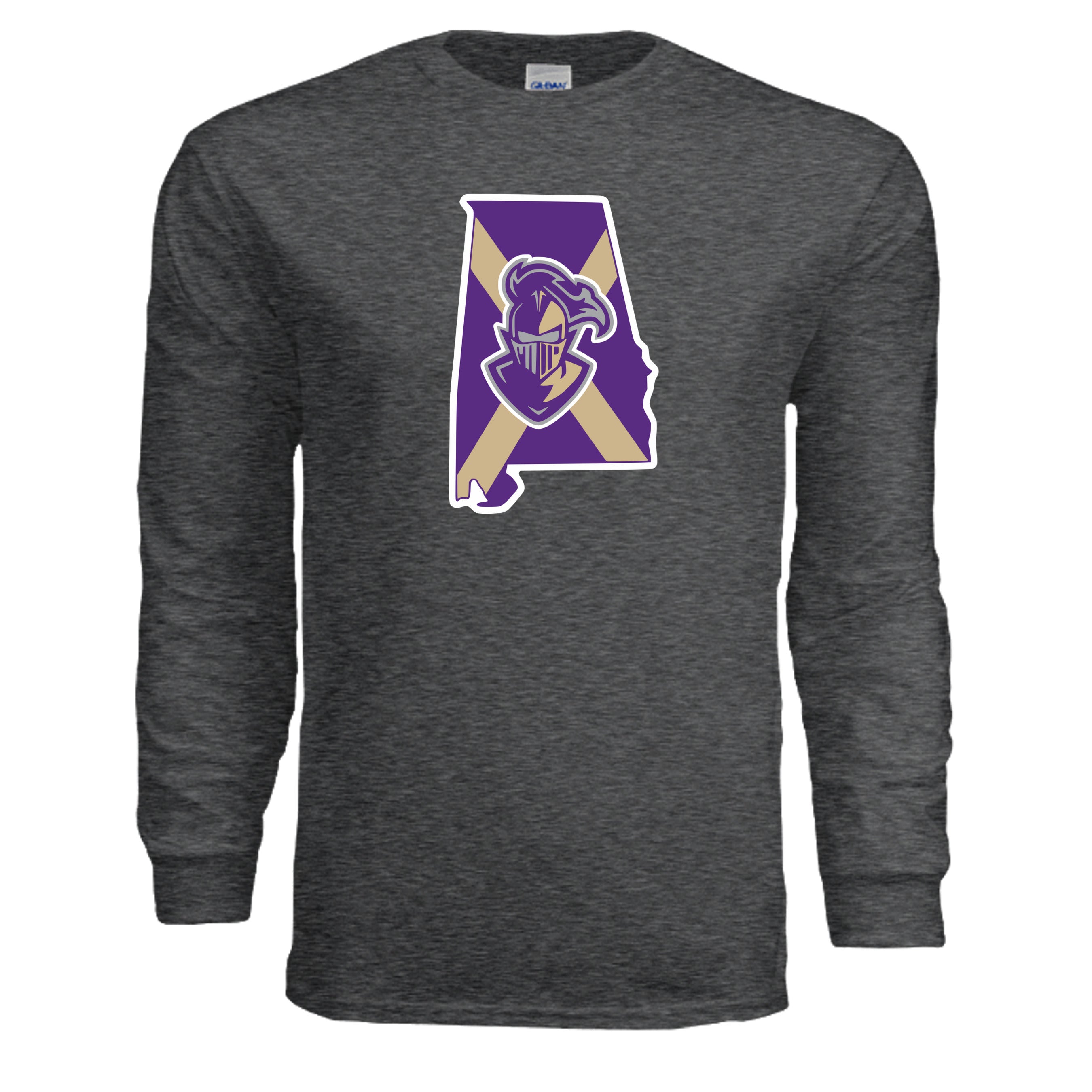 DARK HEATHER - G240 - FRONT