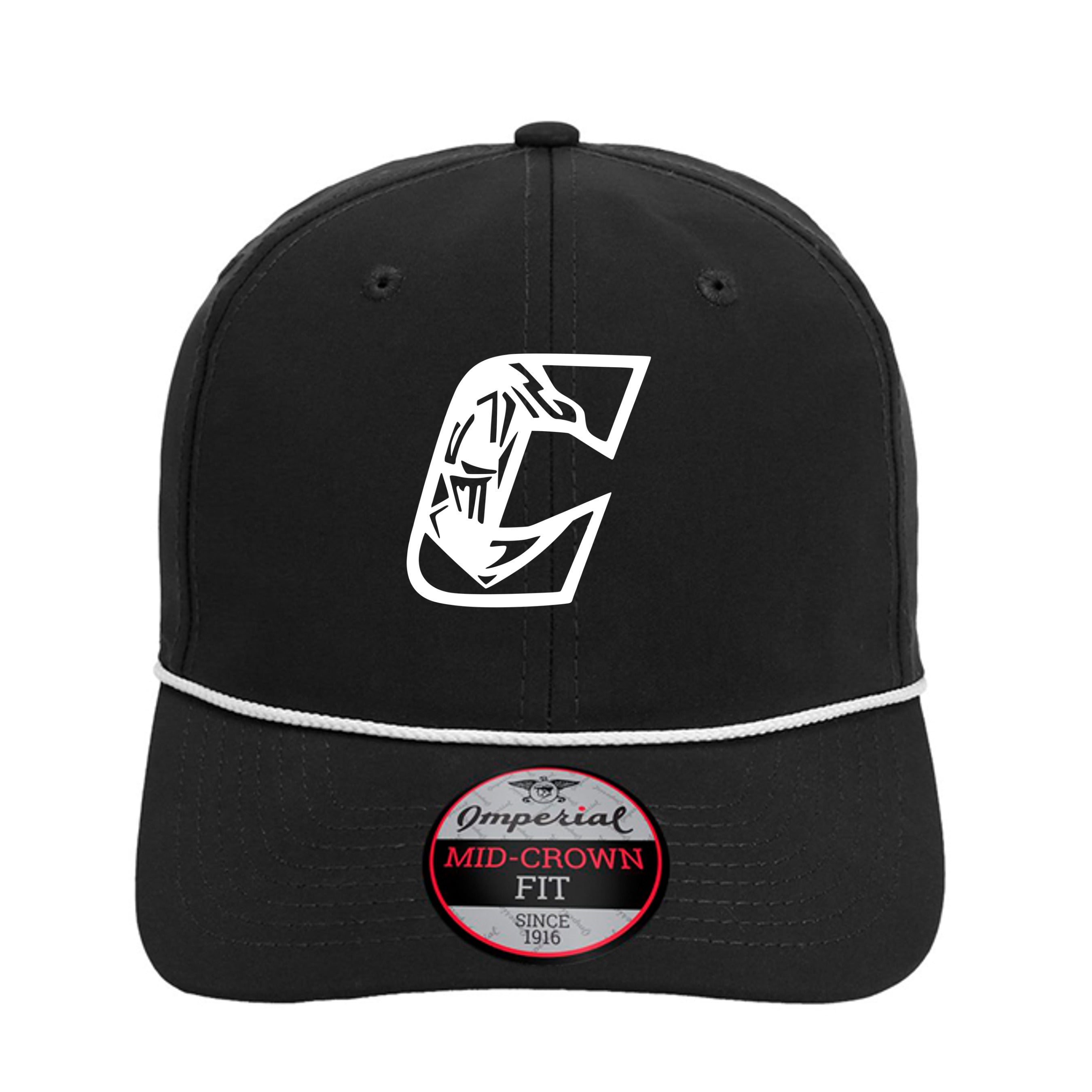 Black/ White - 7054 - FRONT