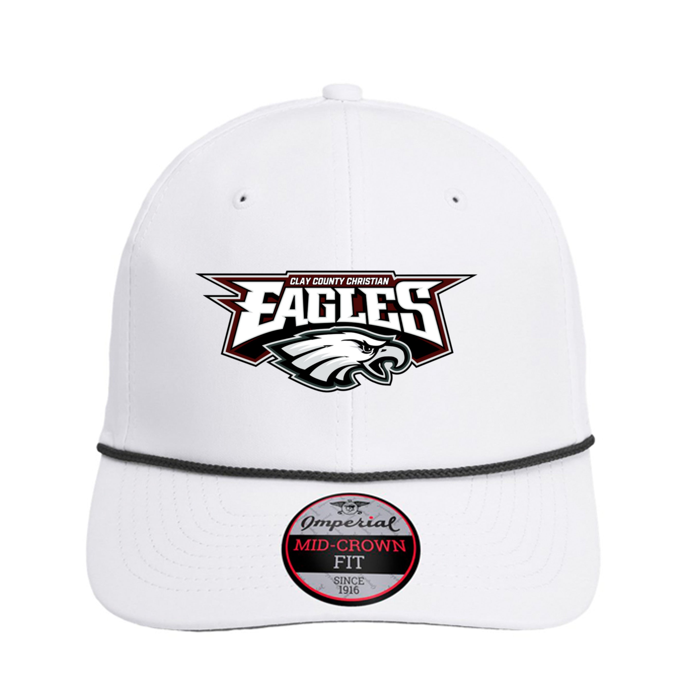 White/ Black - 7054 - FRONT