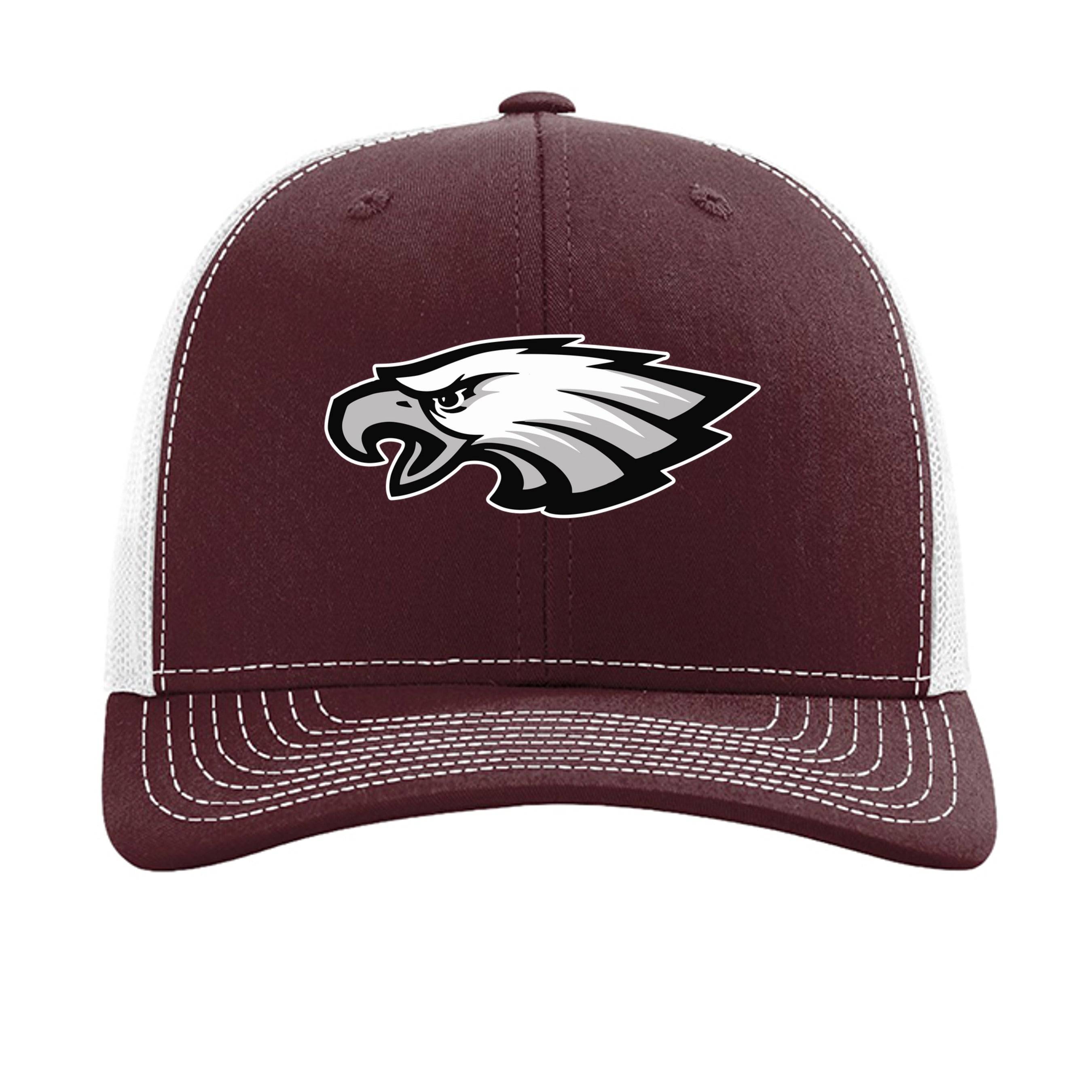 Maroon/ White - 112 - FRONT