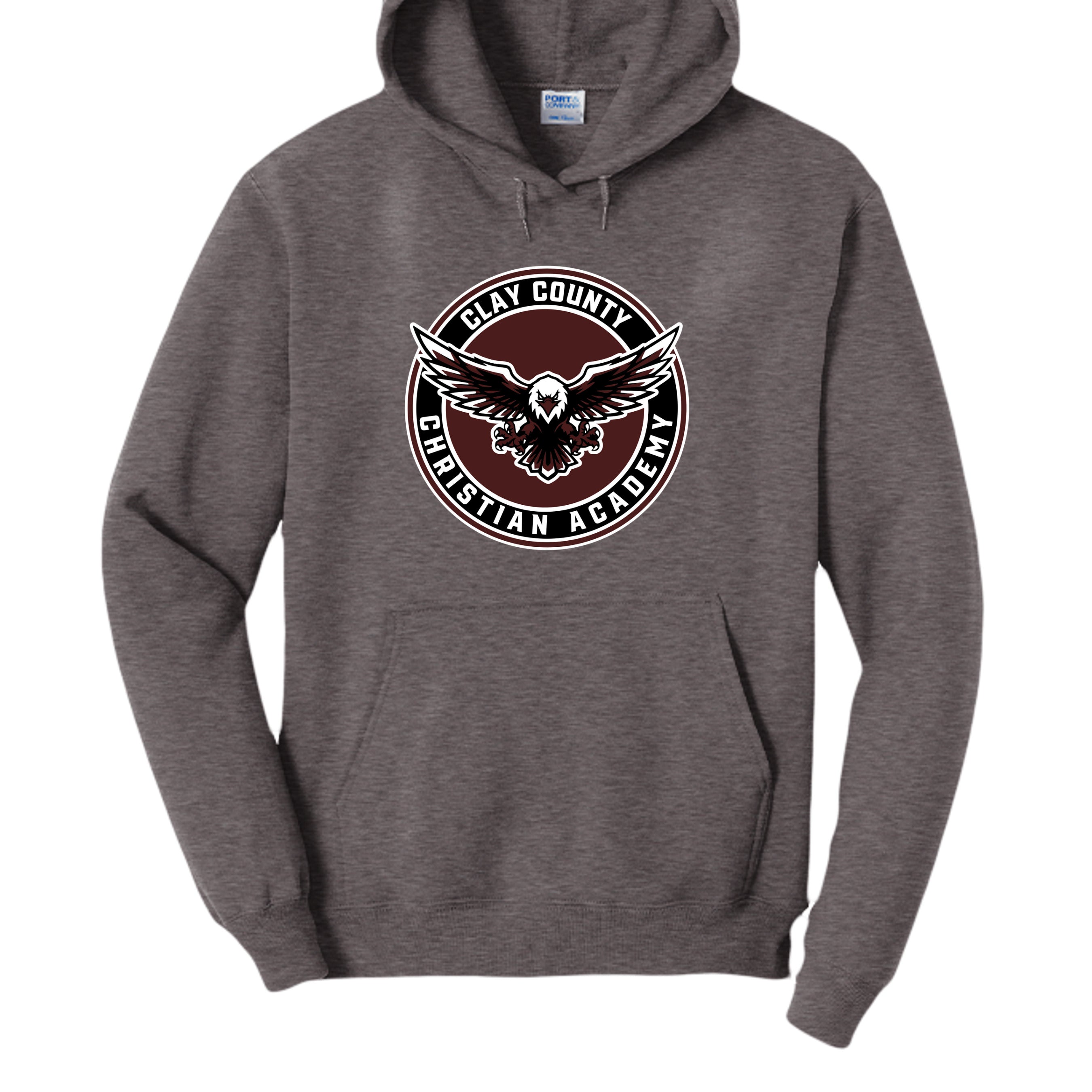 Heather Athletic Maroon - PC78H - FRONT