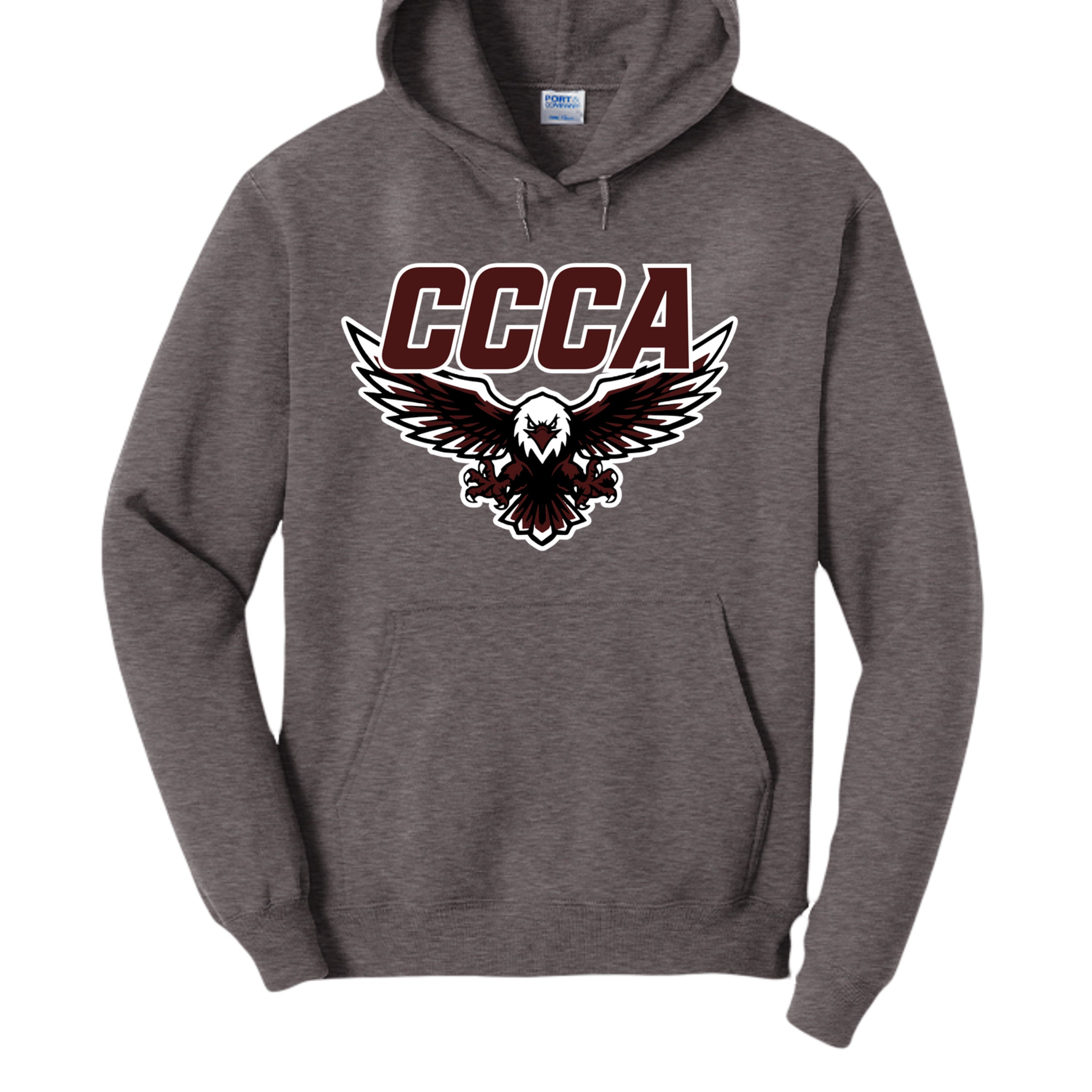 Heather Athletic Maroon - PC78H - FRONT